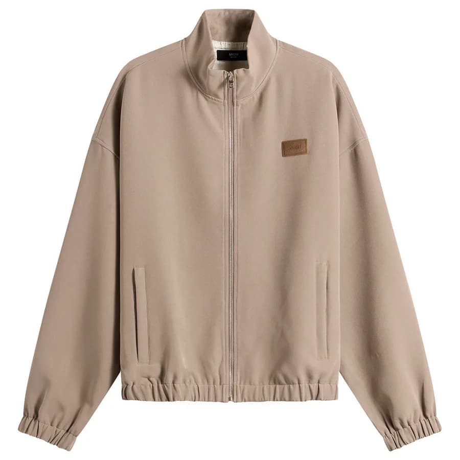 Amiri — Patch Cady Track Jacket — Dark Sand
