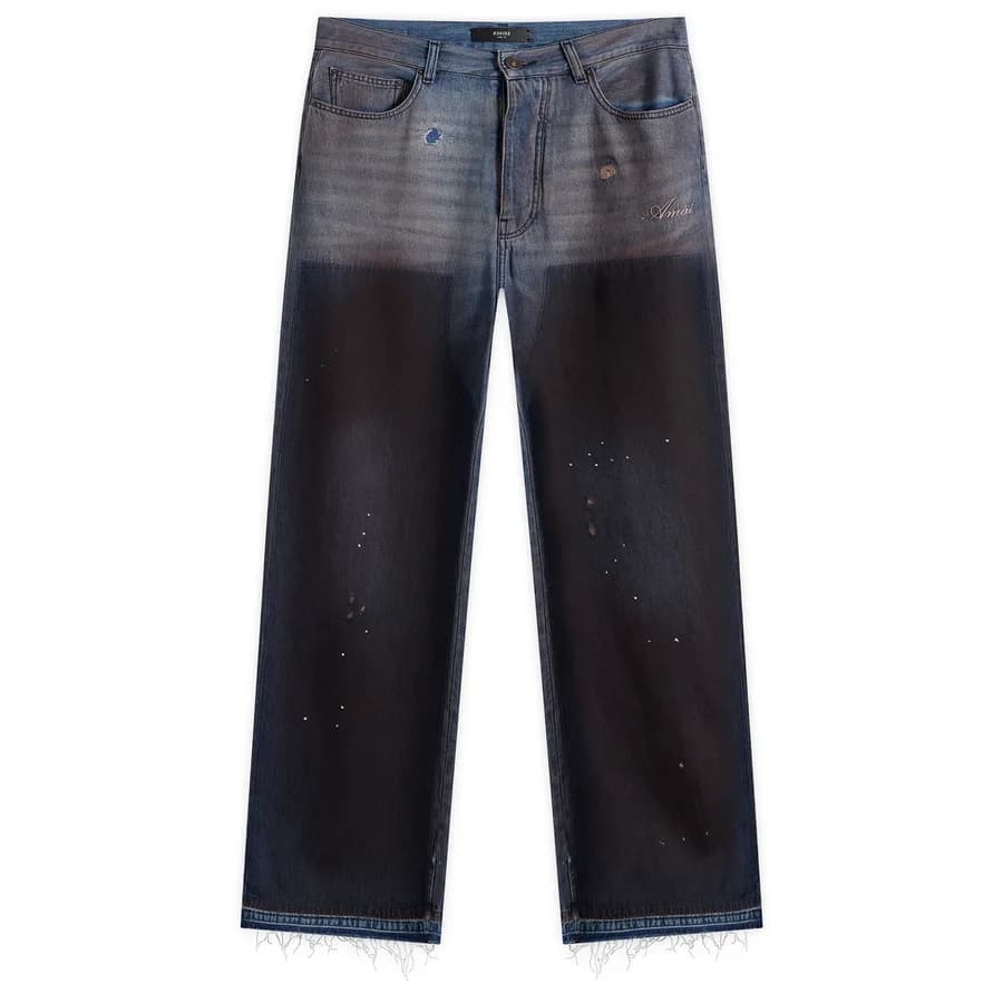 Amiri — Faded Carpenter Jean — Dark Dust