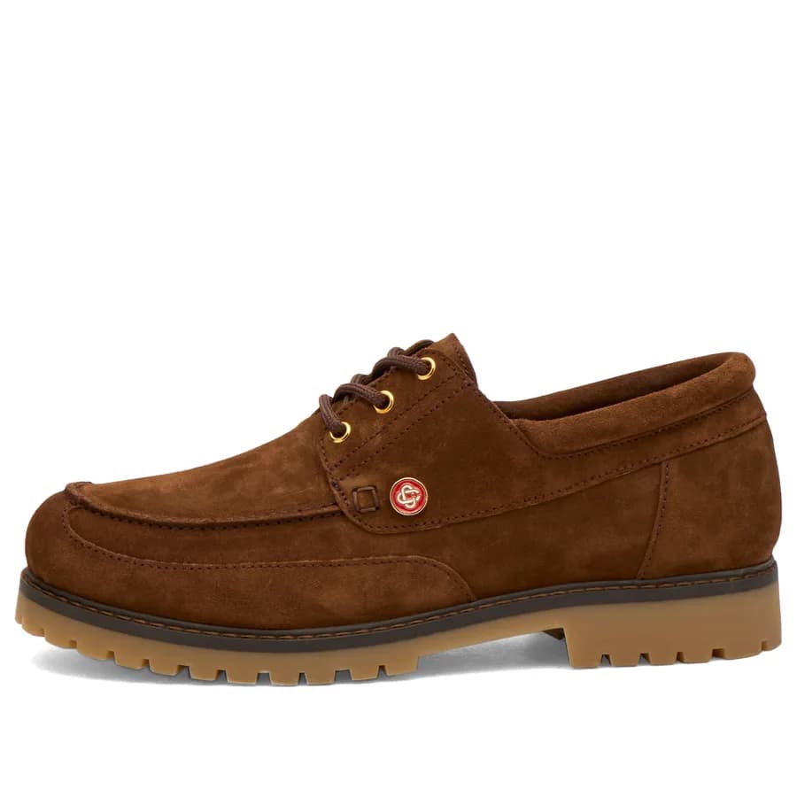 Casablanca — Hideki Boat Shoe — Brown