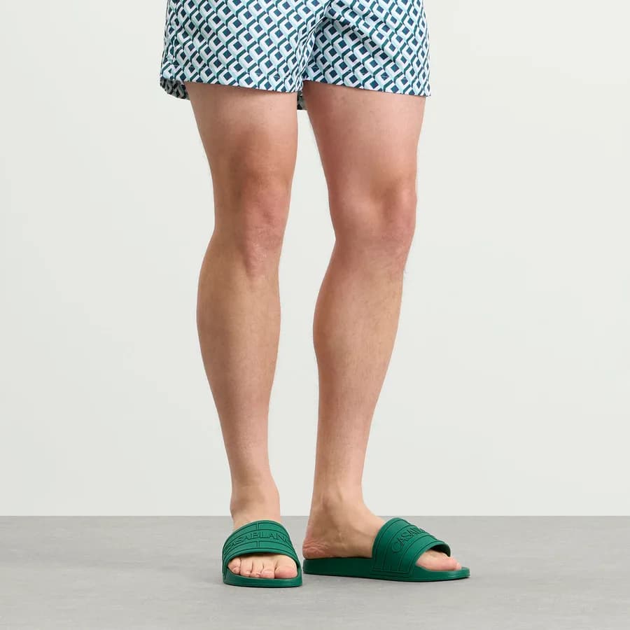 Pool Slider — Green — on model
